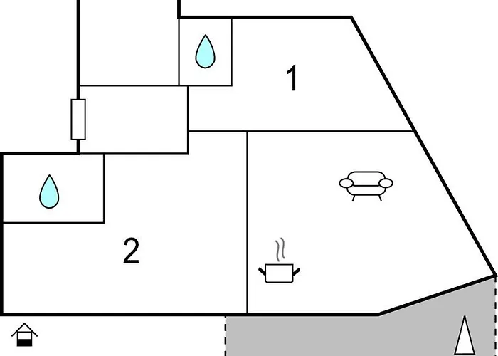 Apartamento Lovely In Okrug Gornji